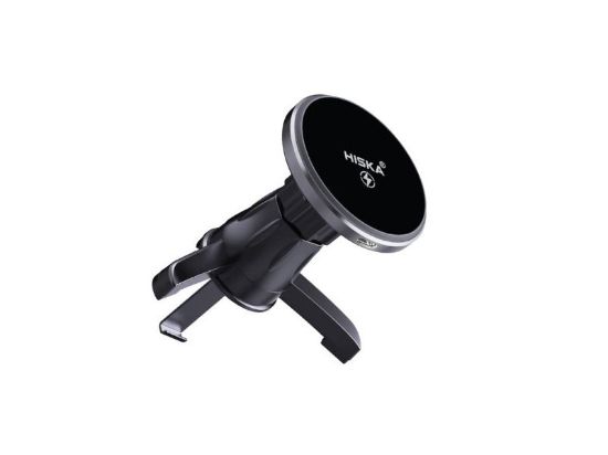 تصویر پایه نگهدارنده و شارژر وایرلس گوشی موبایل هیسکا مدل HK-2352W